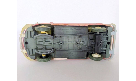 1:25 Volkswagen Van ’Samba’ (красный/белый) Фольксваген Maisto  Б.10079, масштабная модель, scale24