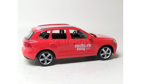 Volkswagen Touareg Сочи 2014 (красный) UNI Fortune  Б.10135, масштабная модель, Uni-Fortune, scale43