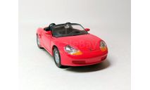 Модель-игрушка Porsche Boxter Roadster (красный) Порше Welly  Б.10142, масштабная модель, scale0