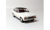 Opel Rekord D 2.1 liter 1973-1977 (белый/чёрный) Опель IXO Б.10285, масштабная модель, scale43