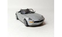 BMW Z8 (серебристый) БМВ Bburago Б.10292, масштабная модель, scale43