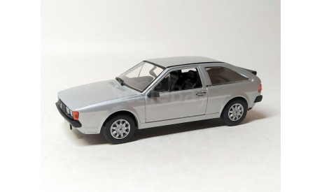 Volkswagen Scirocco (серебристый) Фольксваген Norev  Б.10307, масштабная модель, scale43