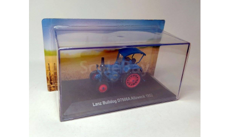 Трактор Lanz Bulldog Allzweck 1952 (синий) Hachette  Б.10312, масштабная модель, scale43