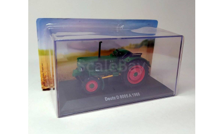 Трактор Deutz D 8005A 1966 (зелёный) Hachette  Б.10314, масштабная модель, scale43