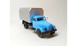 ЛуМЗ-890Б (ЗИЛ-164) фургон-холодильник (голубой/серебристый) Авто история (Аист)  Б.10435