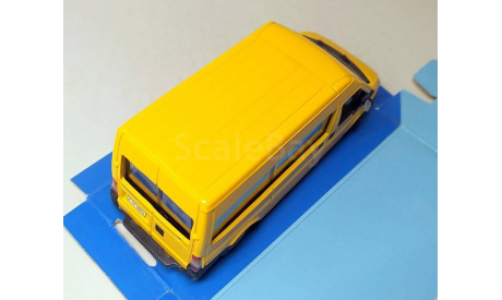 ord Transit Mini Bus (жёлтый) Форд Cararama  Б.10488, масштабная модель, Ford, Bauer/Cararama/Hongwell, scale43