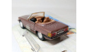 Mercedes-Benz 560SL Roadster (коричневый) Мерседес Cararama  Б.10490, масштабная модель, Bauer/Cararama/Hongwell, scale43