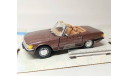 Mercedes-Benz 560SL Roadster (коричневый) Мерседес Cararama  Б.10490, масштабная модель, Bauer/Cararama/Hongwell, scale43