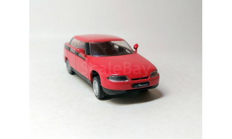 Москвич-2143 опытный (красный) DeAgostini  Б.10526, масштабная модель, scale43
