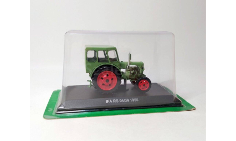 Трактор IFA RS 04/30 1956 (зелёный) Hachette  Б.10628, масштабная модель, Hanomag, scale43