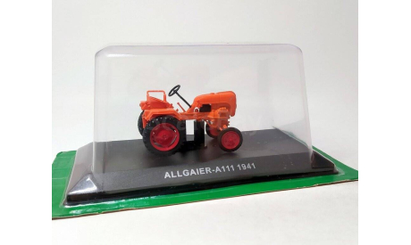 Трактор Allgaier A111 1941 (оранжевый) Hachette  Б.10631, масштабная модель, scale43