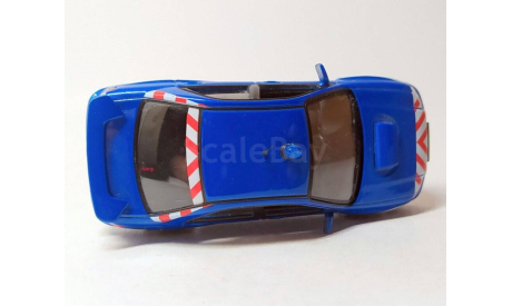 Subaru Impreza полиция Франции (синий) DeAgostini  Б.10675, масштабная модель, scale43