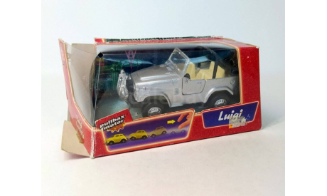 Модель-игрушка Jeep Willis (серебристый) Джип Производитель не определён  Б.10798, масштабная модель, scale0