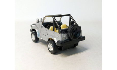 Модель-игрушка Jeep Willis (серебристый) Джип Производитель не определён  Б.10798, масштабная модель, scale0