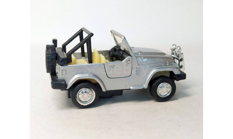 Модель-игрушка Jeep Willis (серебристый) Джип Производитель не определён  Б.10798, масштабная модель, scale0