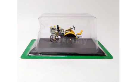 Трактор ’Карлик’ (серый/жёлтый) Hachette  Б.10961, масштабная модель, scale43
