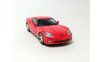 Chevrolet Corvette Z51 (красный) Шевроле DeAgostini Б.10979, масштабная модель, scale43