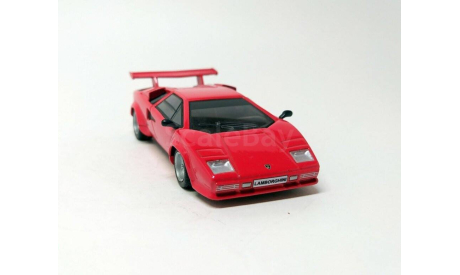Lamborhini Countach (красный) Ламборджини DeAgostini  Б.10981, масштабная модель, Lamborghini, scale43
