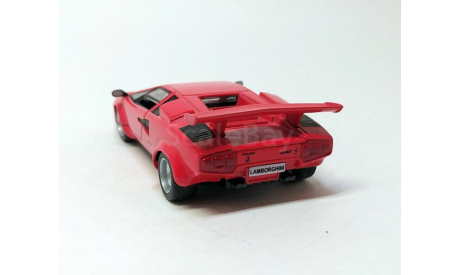 Lamborhini Countach (красный) Ламборджини DeAgostini  Б.10981, масштабная модель, Lamborghini, scale43