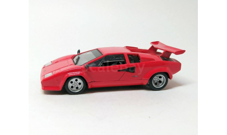 Lamborhini Countach (красный) Ламборджини DeAgostini  Б.10981, масштабная модель, Lamborghini, scale43