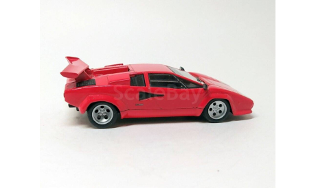 Lamborhini Countach (красный) Ламборджини DeAgostini  Б.10981, масштабная модель, Lamborghini, scale43