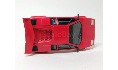 Lamborhini Countach (красный) Ламборджини DeAgostini  Б.10981, масштабная модель, Lamborghini, scale43