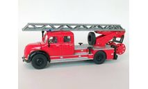 1:50 Magirus Deutz Merkyr DL30 Feuerwehr пожарный 1960 (красный) Магирус Siku  Б.11011, масштабная модель, scale50