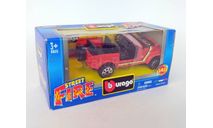 Jeep Wrangler (красный) Джип Bburago  Б.11009, масштабная модель, scale43