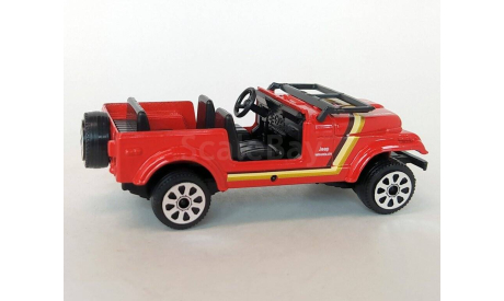 Jeep Wrangler (красный) Джип Bburago  Б.11009, масштабная модель, scale43