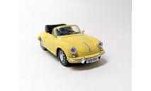 Porsche 356B Coupe открытый кабриолет (жёлтый) Порше Cararama  Б.10865, масштабная модель, Bauer/Cararama/Hongwell, scale43