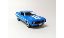 Chevrolet Camaro 1969 к/ф Двойной Форсаж (голубой) Шевроле Greenlight Б.11146, масштабная модель, Greenlight Collectibles, scale43