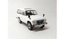 Toyota Land Cruiser 60 series 1982 (белый) Тойота Производитель не определён  Б.11147, масштабная модель, scale43