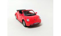 Volkswagen VW Beetle Cabriolet открытый (красный) Фольксваген Cararama  Б.11182, масштабная модель, Bauer/Cararama/Hongwell, scale43