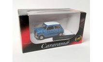 Morris Mini-Cooper (голубой/белый) Мини Купер Cararama  Б.11184, масштабная модель, Mini Cooper, Bauer/Cararama/Hongwell, scale43