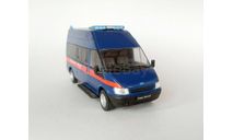 Ford Transit следственный комитет России (т.синий) DeAgostini Б.11192, масштабная модель, scale43