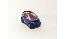 1:72 Smart ForTwo Cabrio 2008 (синий/серебристый) Смарт Производитель не определён  Б.11354, масштабная модель, scale72