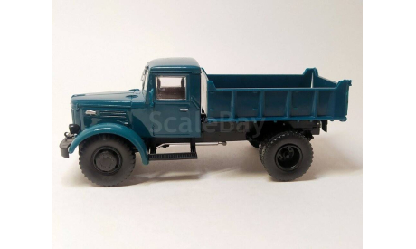 МАЗ-205 самосвал (морская волна) DeAgostini  Б.11400, масштабная модель, scale43