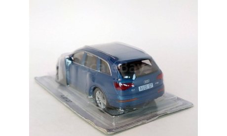 AUDI Q7 (синий) Ауди DeAgostini  Б.11467, масштабная модель, scale43