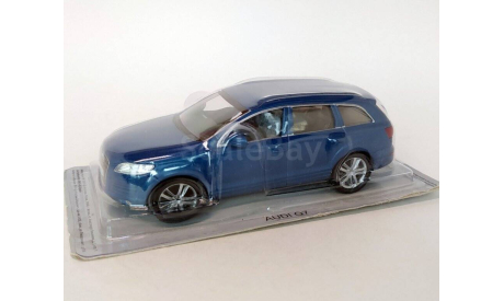 AUDI Q7 (синий) Ауди DeAgostini  Б.11467, масштабная модель, scale43
