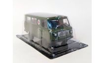 УАЗ-450А санитарный (т.зелёный) DeAgostini  Б.11486, масштабная модель, scale43