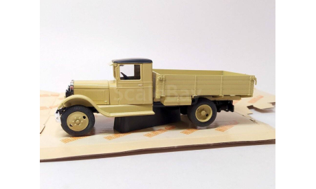 ЗИС-5 бортовой (бежевый) Наш Автопром  Б.11530, масштабная модель, scale43