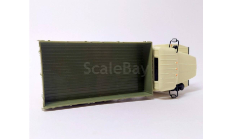 УРАЛ 43202 бортовой (бежевый/зелёный) DeAgostini  Б.11621, масштабная модель, scale43