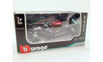 Mercedes AMG F1 W12 EQ Power+ #77 (чёрный) Мерседес Bburago  Б.11700, масштабная модель, Mercedes-Benz, scale43