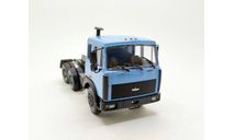 МАЗ-64221 седельный тягач (голубой) Наш Автопром Б.11845, масштабная модель, scale43