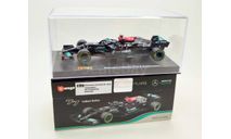 Mercedes AMG F1 W12 E Perfomance #77 (чёрный) Мерседес Bburago  Б.11860, масштабная модель, Mercedes-Benz, scale43