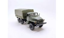 УРАЛ 4320 бортовой с тентом (т.зелёный) СССР/Россия Элекон/Арек  Б.11877, масштабная модель, АРЕК (Элекон), scale43