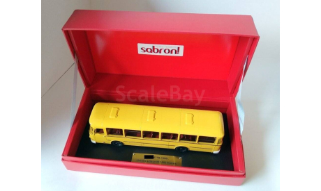 Автобус 677М (жёлтый) Sabron Sabron Scale Models  Б.6085, масштабная модель, ЛиАЗ, scale43