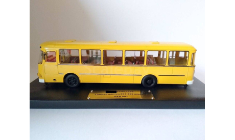 Автобус 677М (жёлтый) Sabron Sabron Scale Models  Б.6085, масштабная модель, ЛиАЗ, scale43