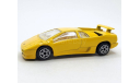 Lamborghini Diablo (жёлтый) Ламборджини Bburago  Б.11775, масштабная модель, scale43