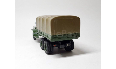 ЗИС-151 бортовой с тентом (хаки) ALF  Б.3583, масштабная модель, scale43